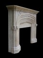 GOTHIC MARBLE FIRE SURROUND - MODEL MFP155