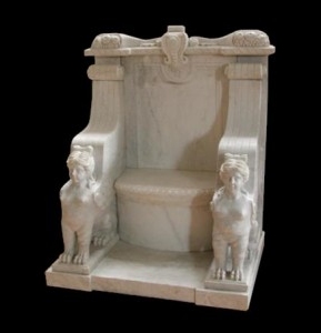 ETRUSCAN MARBLE CHAIR – MODEL MB107 1