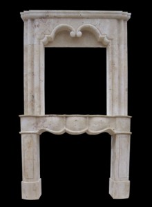 FRENCH NEO-CLASSICAL MARBLE FIRE SURROUND – MODEL MFP160 1