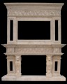 NEO CLASSICAL MANTLE WITH PLASMA TV MOUNTING - MODEL MFP142