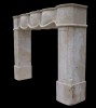 FRENCH NEO-CLASSICAL MARBLE FIRE SURROUND - MODEL MFP160