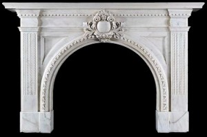 FRENCH VICTORIAN MARBLE FIRE SURROUND – MODEL MFP165 1