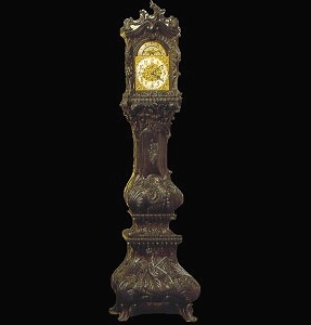 MARBLE GRANDFATHER BOMBAY CLOCK – MODEL MS104 1