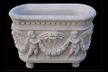MARBLE OVAL PLANTER - MODEL MP109